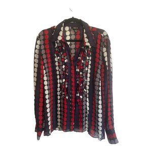 Style & Co. Blouse Polka Dots Women’s Size 16